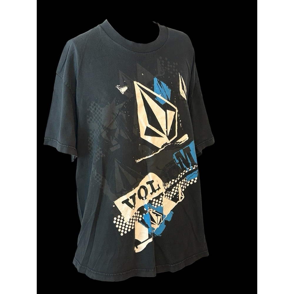 Volcom Men's XL Black Skateboarding T-Shirt‎ Extra Large